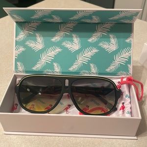 Goodr Sunglasses, brand new, black and green